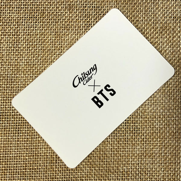 BTS JIN [ Chilsung Cider ] Official Lenticular Photocard / New, Rare / Gift
