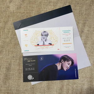 BTS JIMIN [JAMJAM Exhibition Photo Ticket 2ea, Photocard Set] / New, Rare / Gift