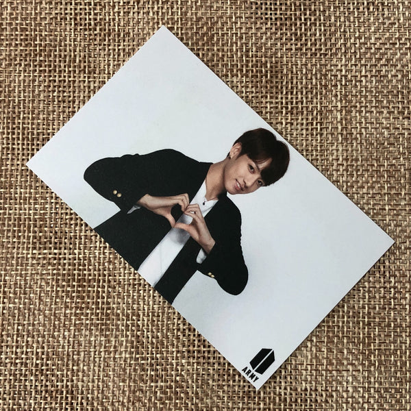 BTS JUNGKOOK [ Wings Tour Final 4th Army Booth ] Official Photocard / New / Gift