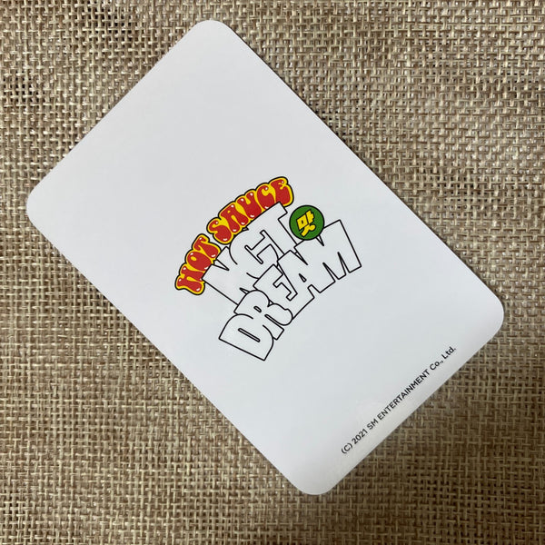 NCT DREAM RENJUN [ HOT SAUCE ] Official MD Keyring Photocard / New, Rare / Gift