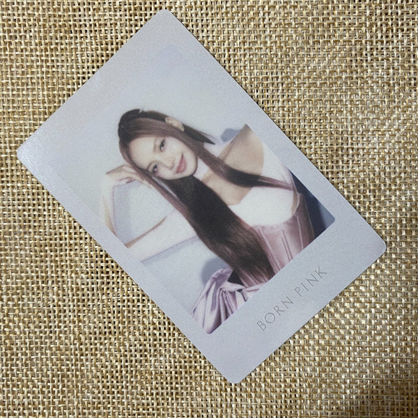 BLACKPINK LISA [Born Pink] Official Polaroid Photocard, YG Select POB / Gift