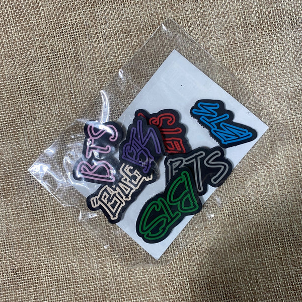 BTS [ Wappen Patch Pack ] Official Logo Themed Set (7ea) / New, Rare / Gift