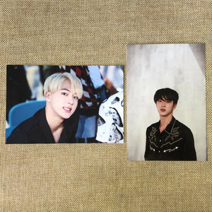 BTS JIN #12 [ Oh, always Exhibition ] Official Live Photo Set of 2 / New / Gift
