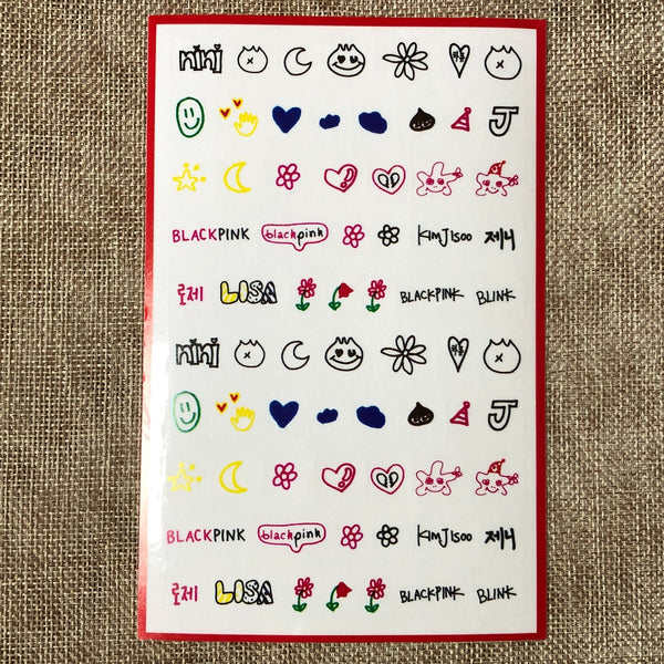 BLACKPINK [ 2020 Welcoming Collection ] Official Sticker Set / New / Gift