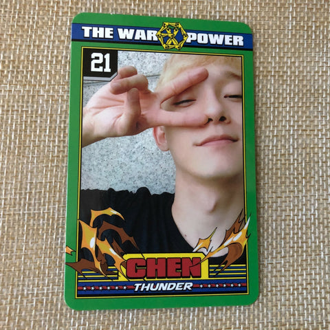 EXO CHEN #2 [ The War Power of Music ] Official Photocard, Album / New / Gift
