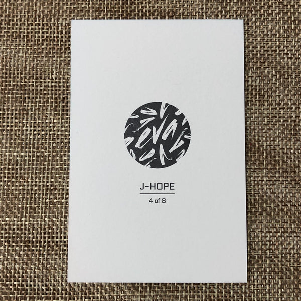 BTS J-HOPE 4/8 [The Wings Tour 2017 Live Trilogy] Official Mini Photocard / Gift