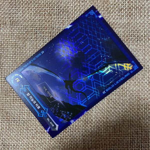 Solo Leveling SL 013 Rare R Holo Card / Korean Webtoon Trading Card / New / Gift