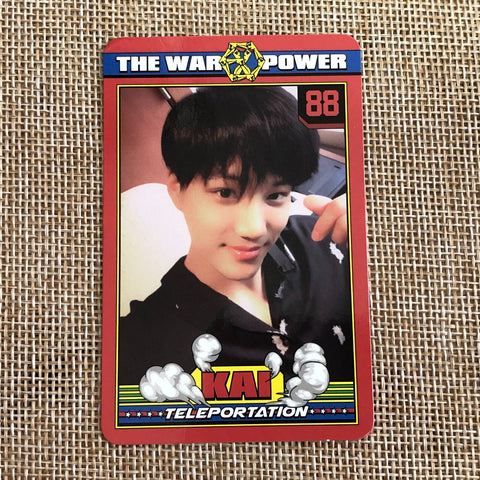 EXO KAI [ The War Power of Music ] Official Photocard, Album Type A / New / Gift