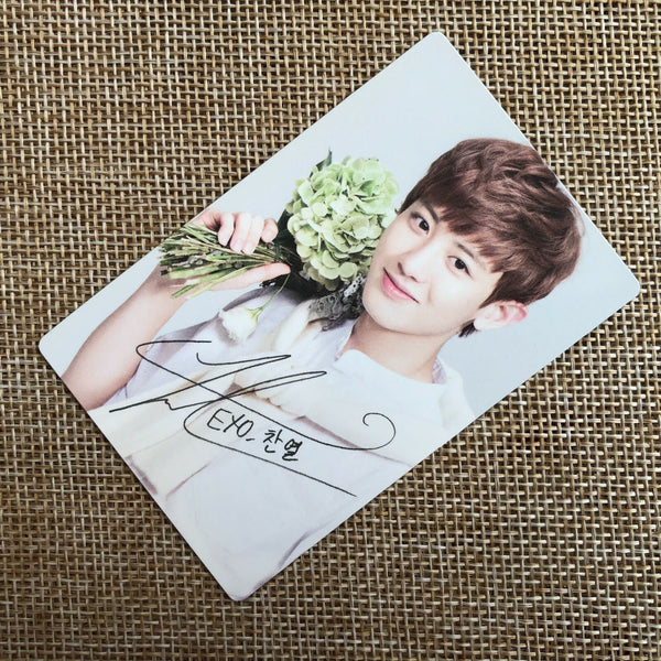 EXO CHANYEOL [ Nature Republic ] Official Limited Photocard / New / Gift