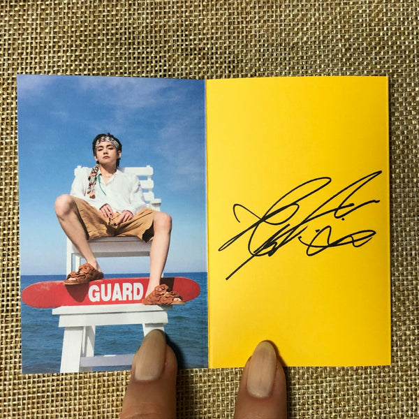 BTS V [ Butter ] Official Folded Message Card Photocard / New / Gift