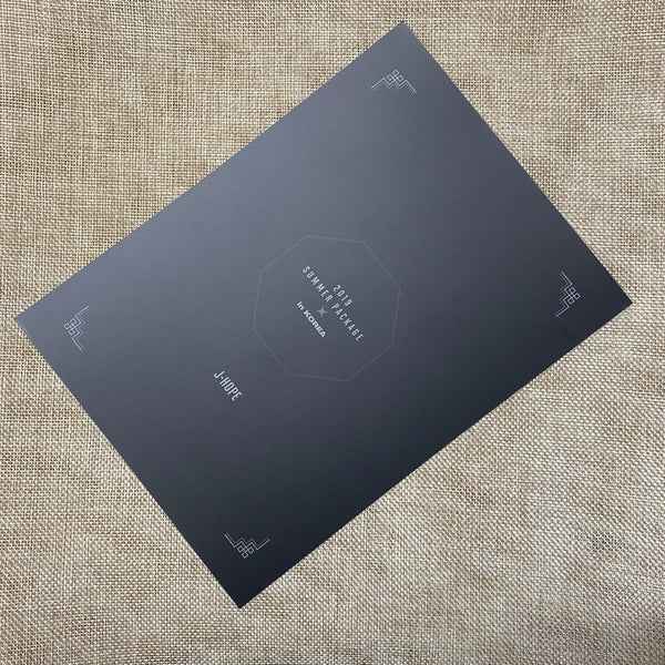 BTS J-HOPE [ 2019 Summer Package ] Mini Poster Photocard / New, Rare / Gift