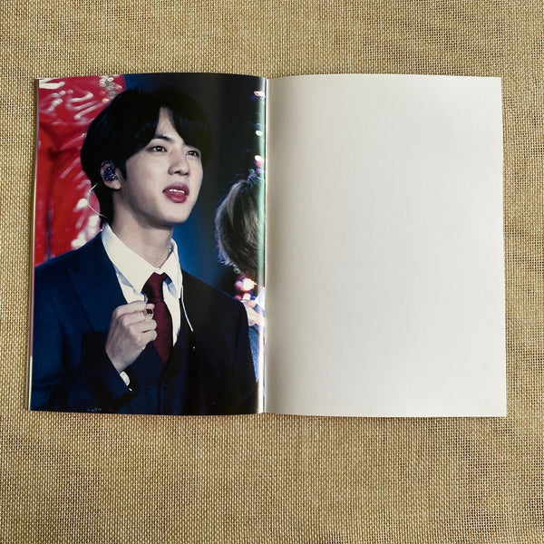 BTS JIN [LOVE Exhibition] Photobook FOR JIN, 20 pages 15x18cm / New, Rare / Gift