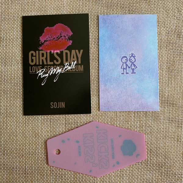 Girl's Day SOJIN [Ring My Bell] Signed Album / Autographed / CD+Photobook+PC-2 /