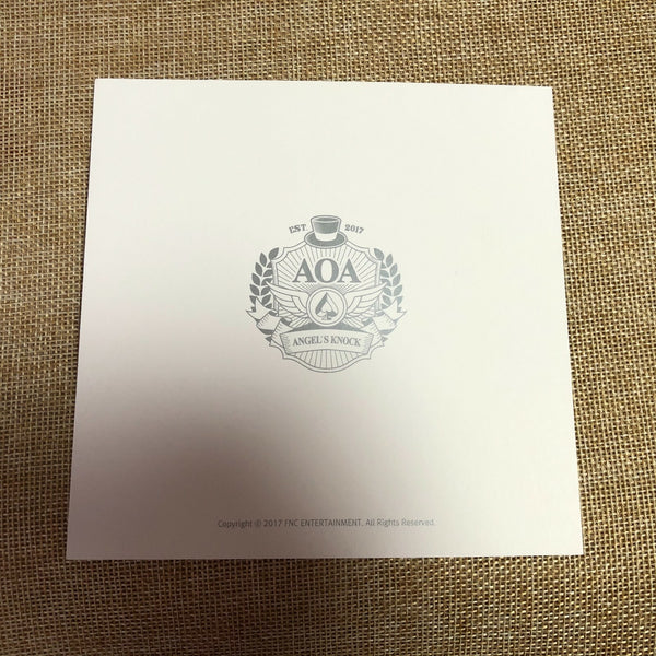 AOA MINA [ Angel's Knock ] Postcard, 1st Album / New, Rare / Gift