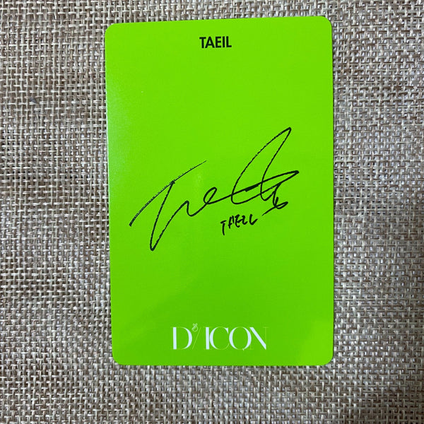 NCT Dream TAEIL #14 [ 2019 Dicon Custom Book ] Official Photocard / New / Gift