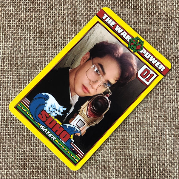 EXO SUHO #1 [The War Power of Music] Official Photocard, 4th Repackage / Gift