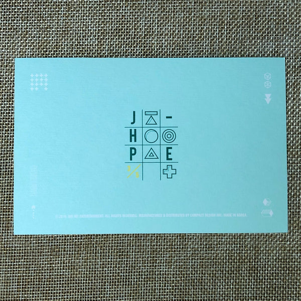 BTS J-HOPE 3/5 [ 3rd Muster ARMY.ZIP ] Official Postcard Photo / New / Gift