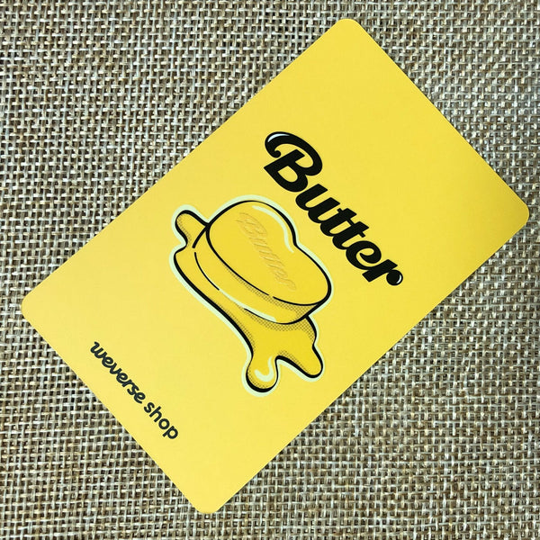 BTS JIMIN [ Butter Weverse Pre-Order ] Official Photocard / New / Gift