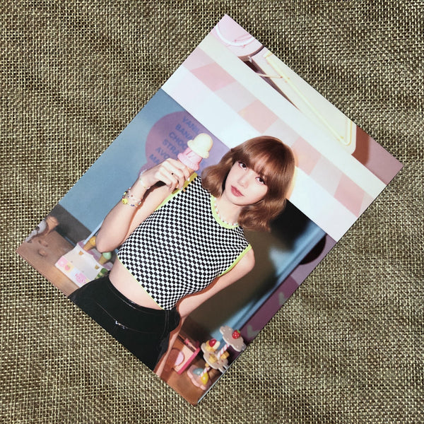 BLACKPINK LISA #1 [ 2021 SUMMER DIARY ] Official Postcard Photocard / New / Gift