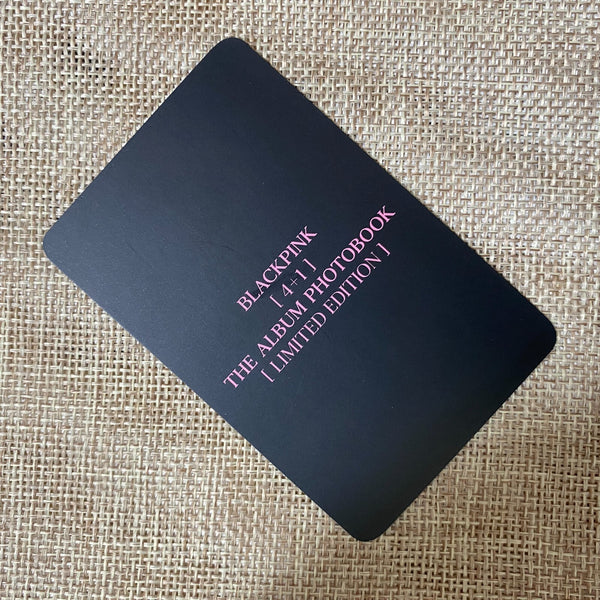 BLACKPINK ROSE [ 4+1 THE ALBUM ] Official Photocard, Photobook POB / New / Gift