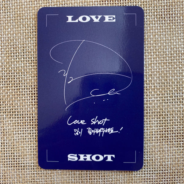 EXO D.O [ LOVE SHOT ] Official Photocard, 5th Repackage Album / New, Rare / Gift