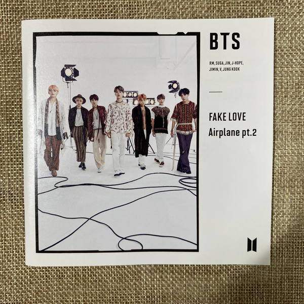 BTS [ Fake Love Airplane pt.2 ] Official CD, Japan / New, Rare / Gift