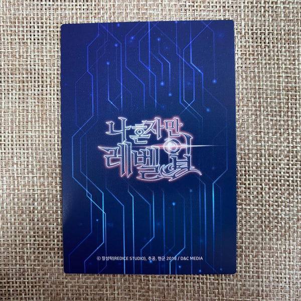 Solo Leveling SL 038 C Card | Korean Webtoon | Official D&C Media | New, +Gift