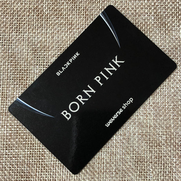 BLACKPINK ROSE #2 [Born Pink WEVERSE POB] Official Hologram Photocard / Gift