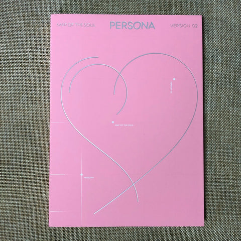 BTS [ Map of the Soul PERSONA Album ] Photobook + CD / NO Photocard / New / Gift