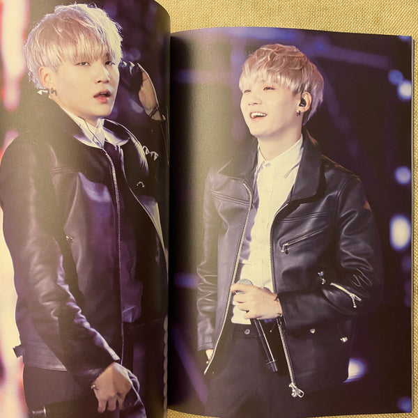 BTS SUGA [LOVE ATTACK Exhibition] Photobook SUGAFLOW, 144 pg 21x29 cm / Gift