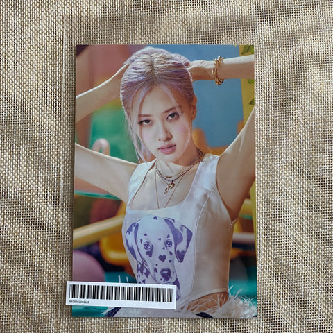 BLACKPINK ROSE #1 [4+1 5th Anniversary Pop-up Store 4x6 Photo] / New, Rare /+G