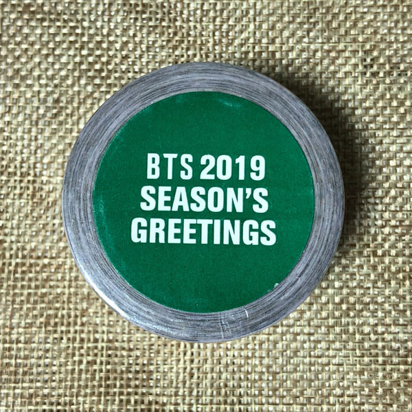 BTS #2 [ 2019 Season's Greetings ] Official Masking Tape / New / Gift