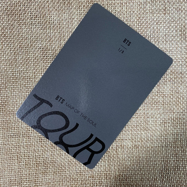 BTS UNIT 1/8 JK RM J-HOPE SUGA [ Map Of The Soul Tour Official Mini Photocard ]