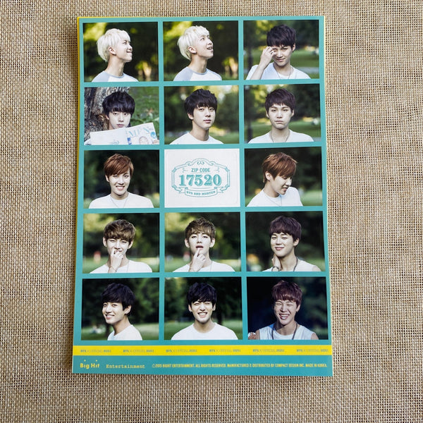 BTS Members [2nd Muster ZIP CODE 17520] Official Sticker Set / New, Rare / Gift