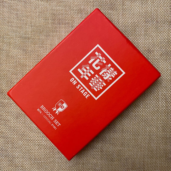 BTS 2015 [ HYYH Life On Stage ] Official Brooch Set Badge / New, Rare / Gift