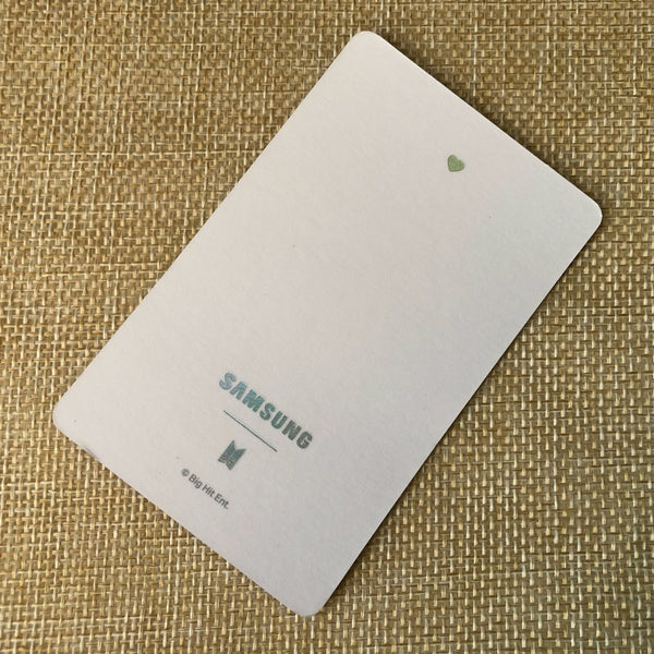 BTS JUNGKOOK [ Samsung Galaxy Buds ] Official Photocard, Weverse / New / Gift