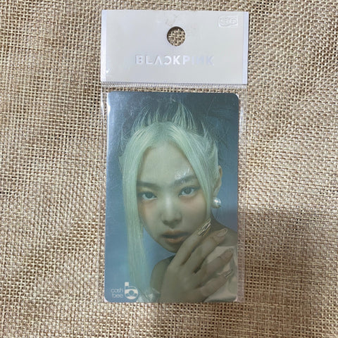 BLACKPINK JENNIE / Transportation Cashbee Official Limited Photocard / Rare /+G