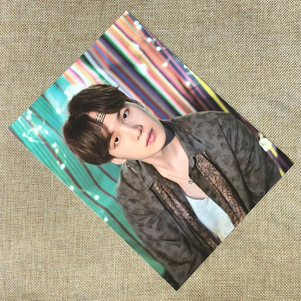 BTS SUGA [Summer Package 2018 in Saipan] Official Mini Poster Postcard / Gift