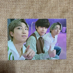 BTS JUNGKOOK V RM UNIT [SOWOOZOO MINI BAG] Official Photocard / New, Rare / Gift