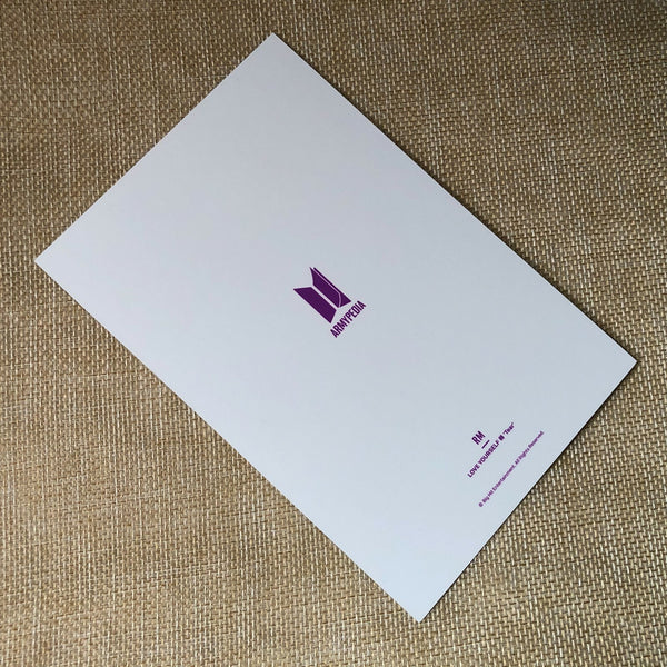 BTS RM [ Armypedia Love Yourself Tear ] Official Postcard Photocard / New / Gift