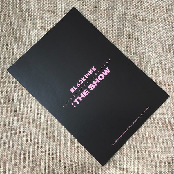 BLACKPINK JENNIE #1 [ THE SHOW DVD ] Official Postcard Poster / New / Gift
