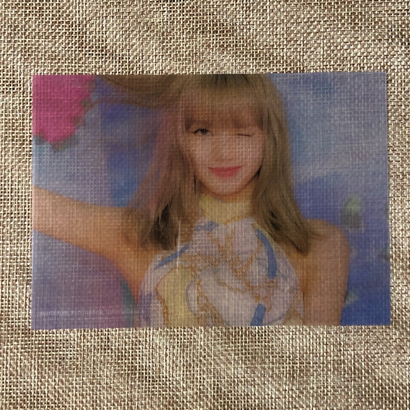 BLACKPINK LISA [ Photobook Limited Edition ] Official Postcard / New / Gift