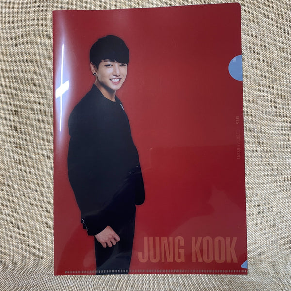 BTS [2014 Live Trilogy The Red Bullet] Official Clear File Set / New, Rare /+G