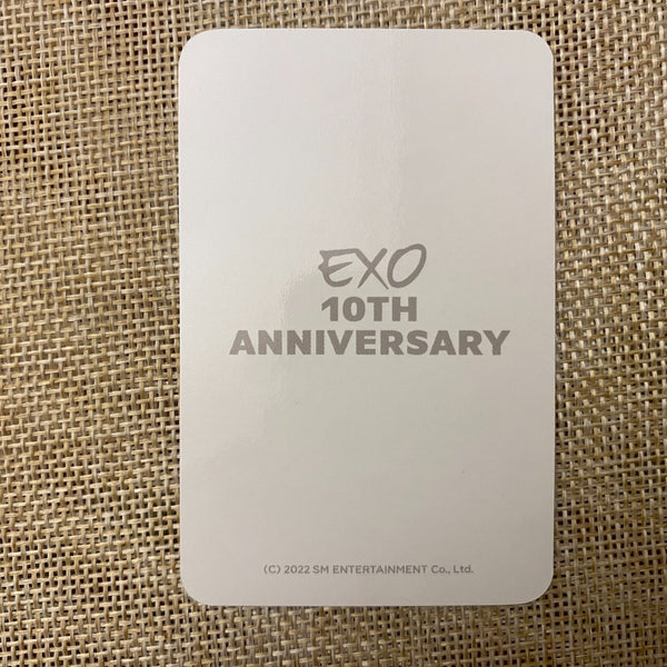 EXO CHEN #7 [10th Anniversary Limited Ed.] Official Photocard / New, Rare / Gift