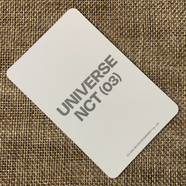 NCT RENJUN [ UNIVERSE SMTOWN MD ] Official Binder Photocard / New / Gift