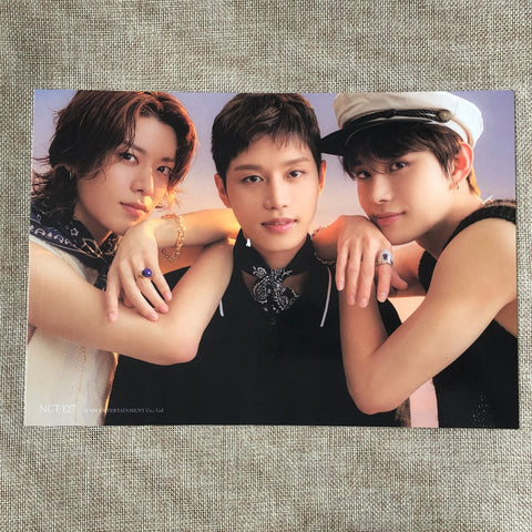 NCT 127 YUTA TAEIL JUNGWOO [2023 Season's Greetings] Official A4 Poster / Gift
