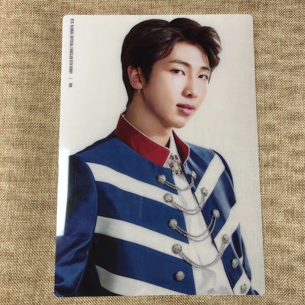 BTS [Fanclub ARMY 5th Membership Kit] Official Plastic Pad Sheet Set / Gift