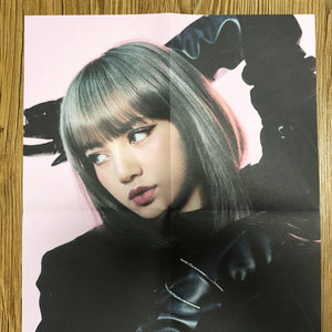 BLACKPINK LISA [ Kill This Love ] Official Folded Poster / New / Gift