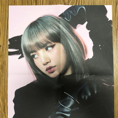 BLACKPINK LISA [ Kill This Love ] Official Folded Poster / New / Gift