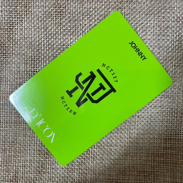 NCT Dream JOHNNY #8 [ 2019 Dicon Custom Book ] Official Photocard / New / Gift